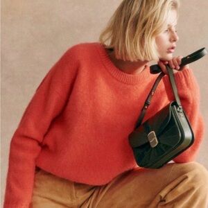 Sezane Amiel Jumper - Small - Vine Peach